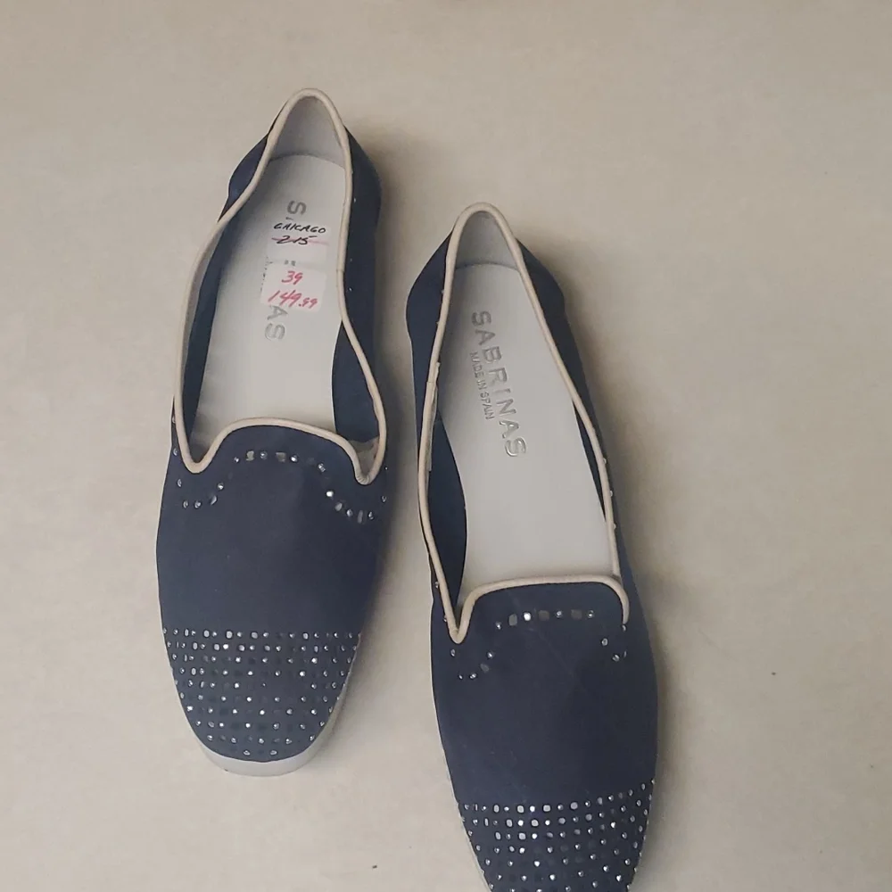 Spanish suede leather size 39 US 8.5